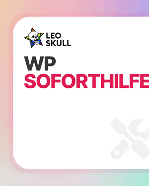 Soforthilfe f&uuml;r WordPress-Websites